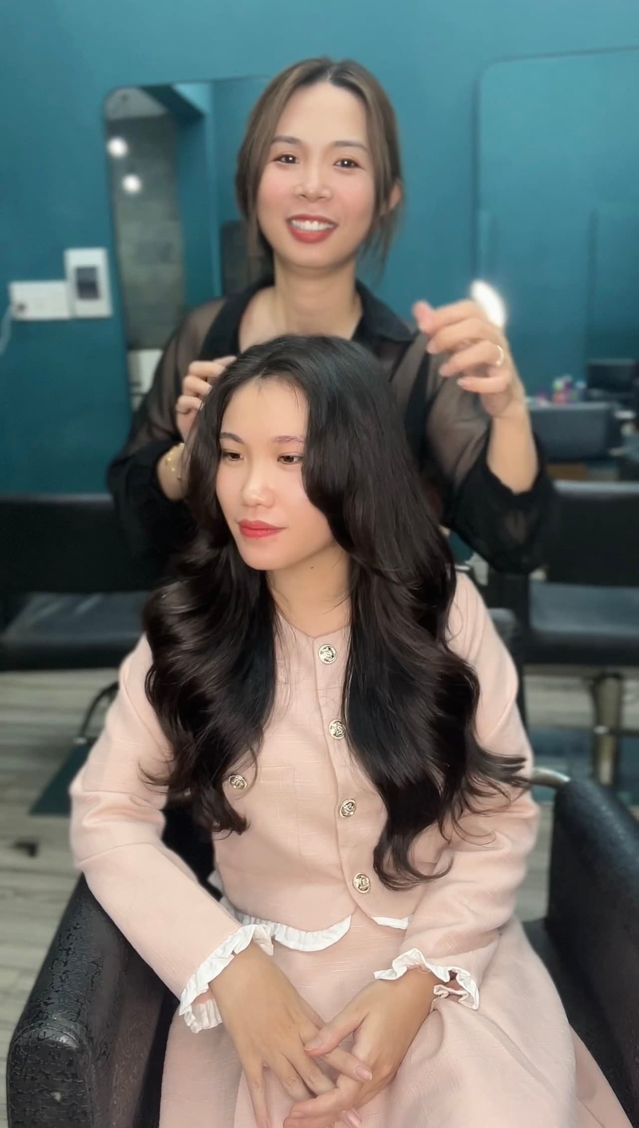 Uốn tóc sóng lơi Hàn Quốc, ảnh 1